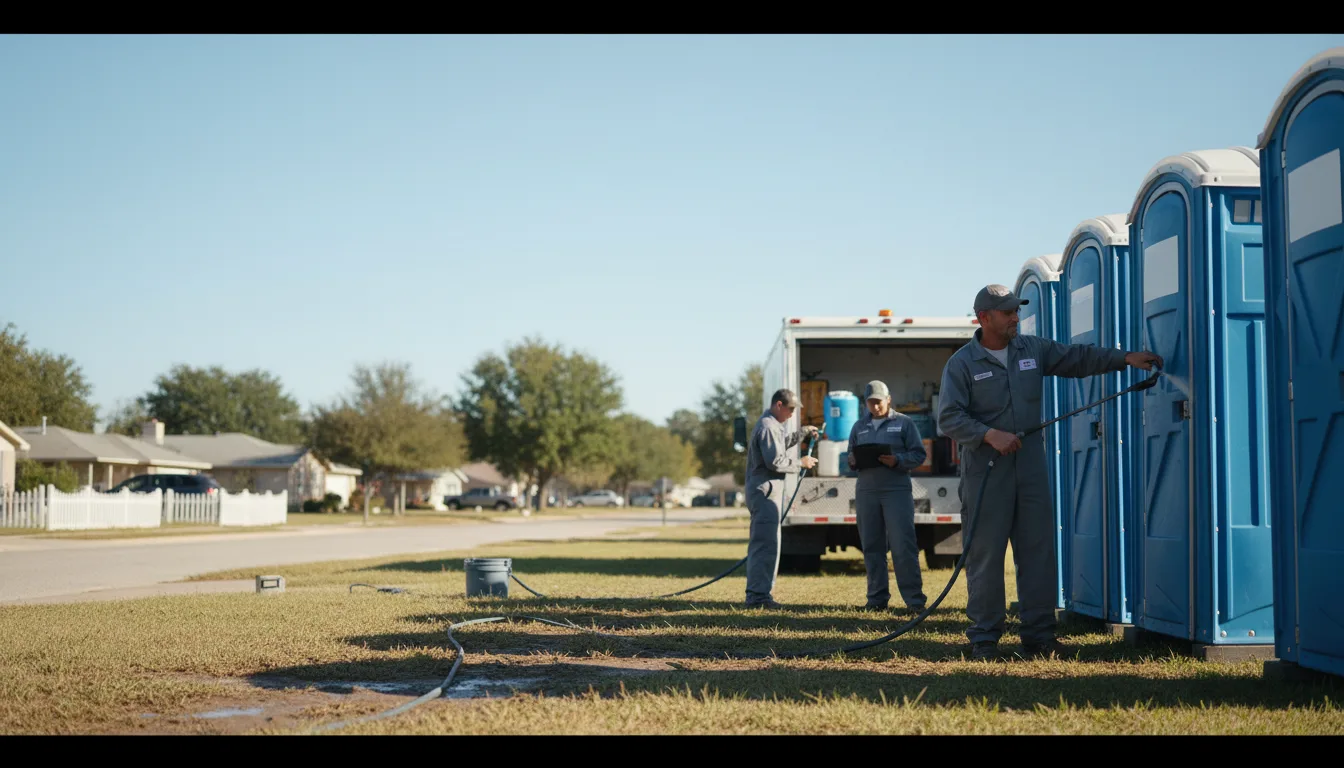 Long-Term Portable Toilet Rental in Michigan City, MS near me